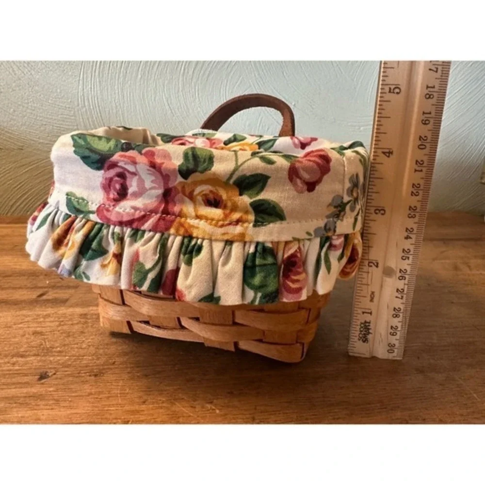 Longaberger Key‎ Basket, with Liner